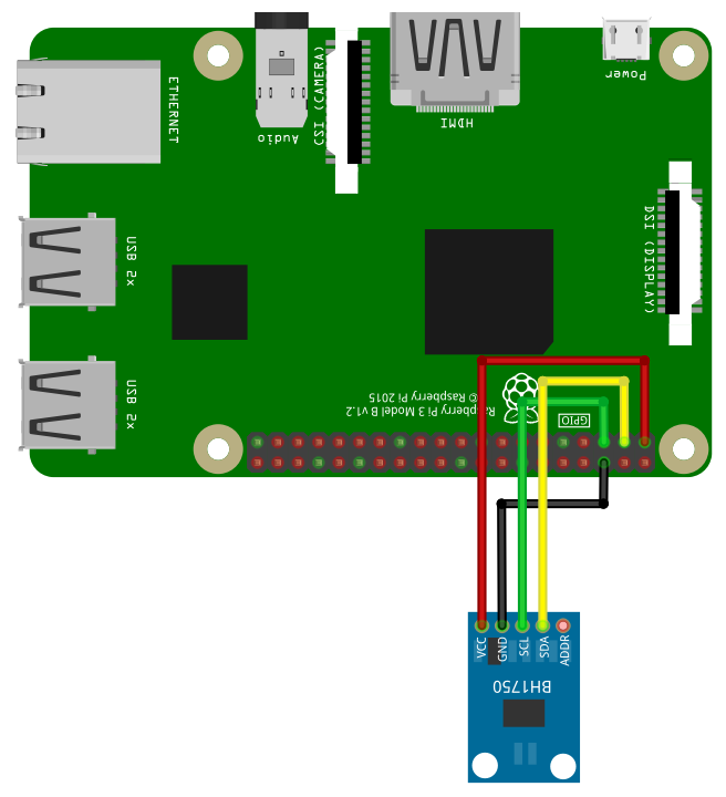Wiring BH1750