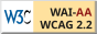 W3C WAI-AA WCAG 2.2.